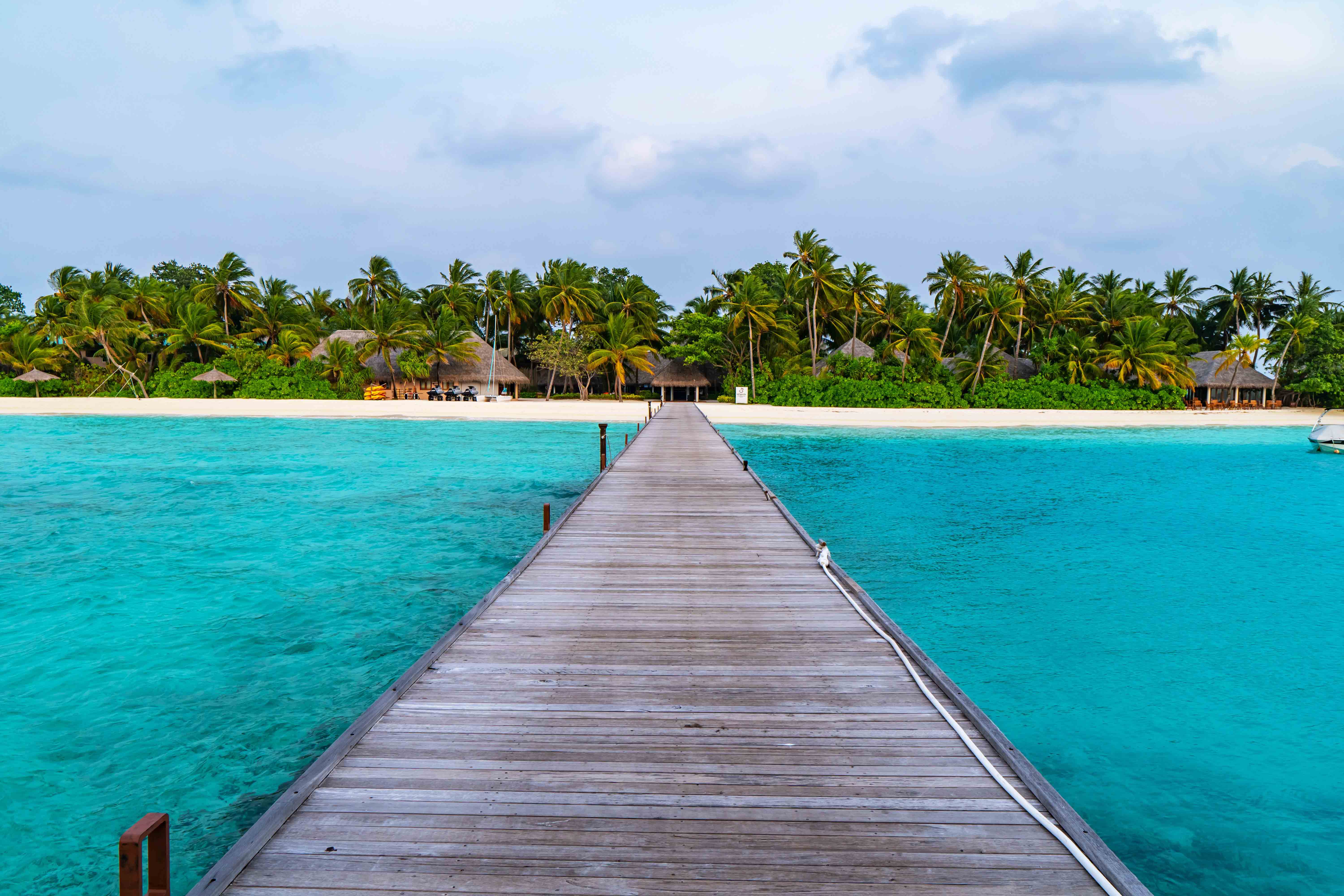 image of a dock in the ocean